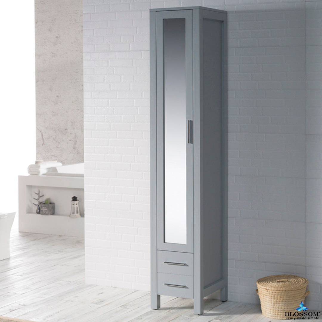 Sydney 15 Inch Mirror Linen Cabinet