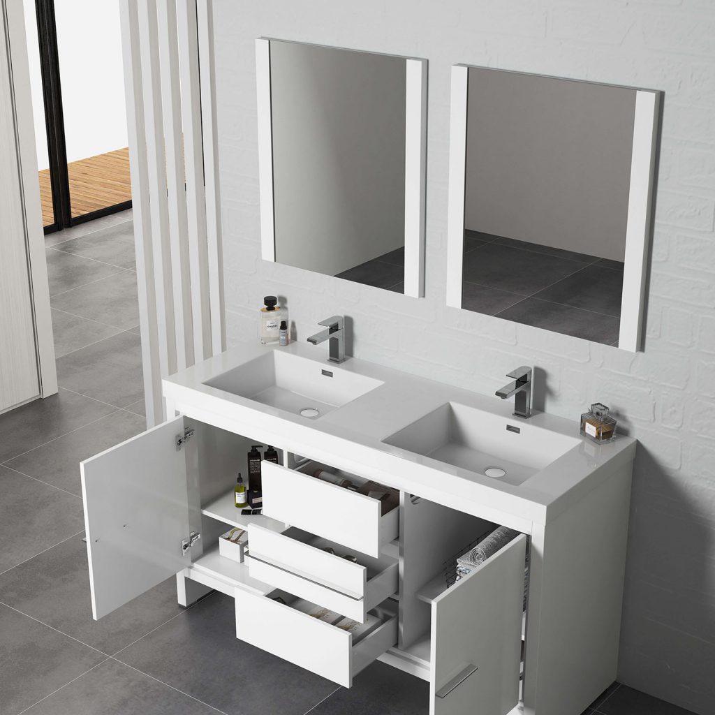 Milan 60 Inch Vanity