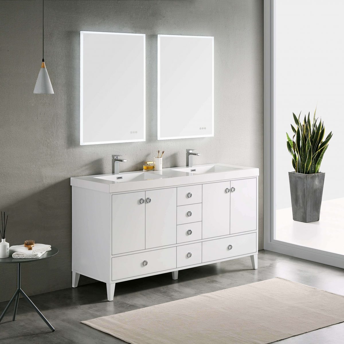 Lyon 60 Inch Vanity