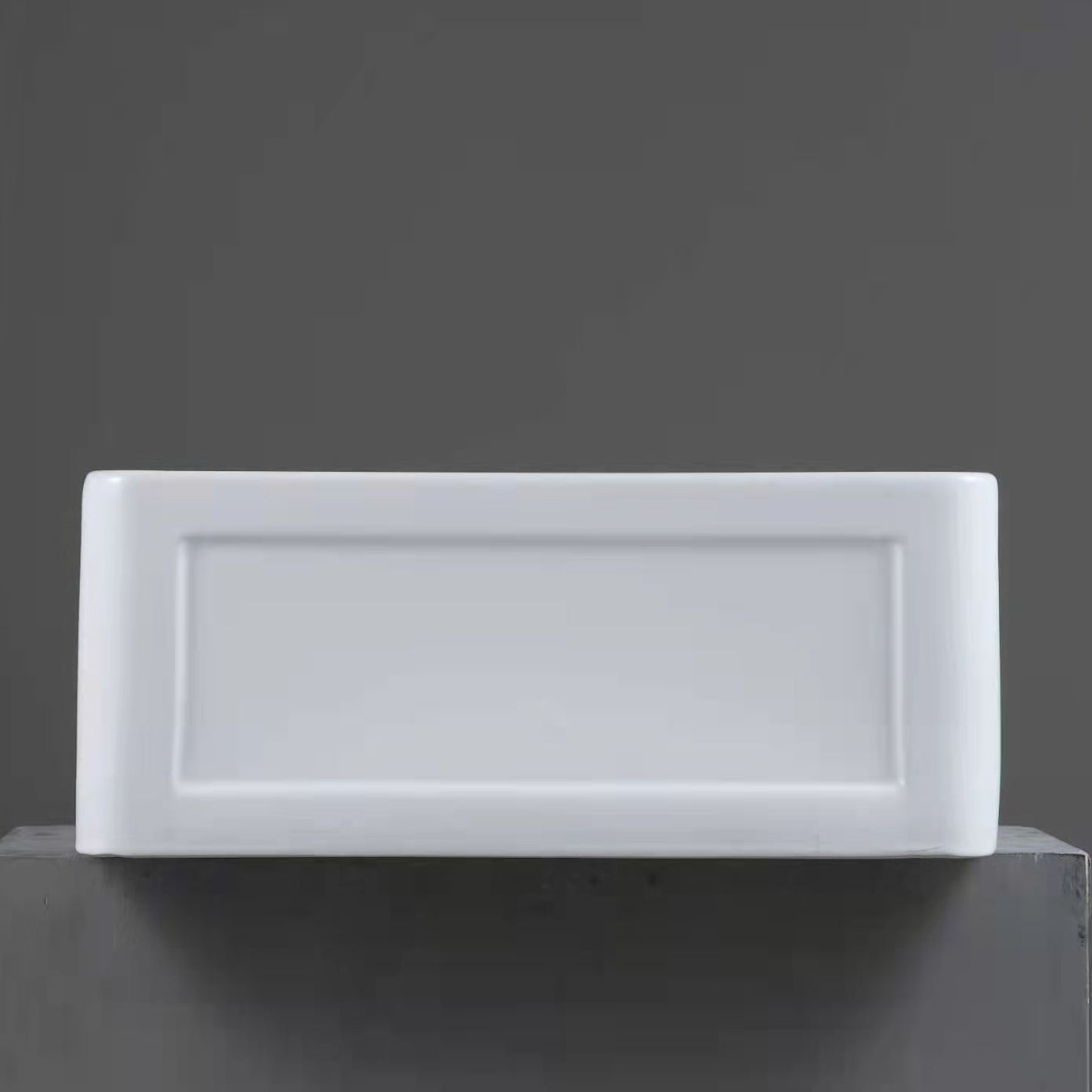 Arezo Porcelain Vitreous China 24" L x 18" W Farmhouse Sink