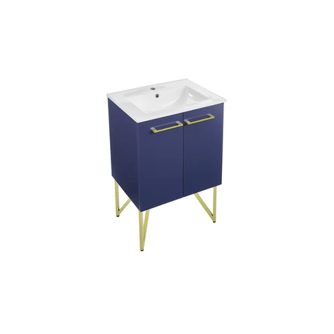 Annecy 24" Bathroom Vanity in Navy Blue - SM-BV212NB