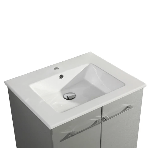 Annecy 24" Bathroom Vanity in Brushed Grey - SM-BV232