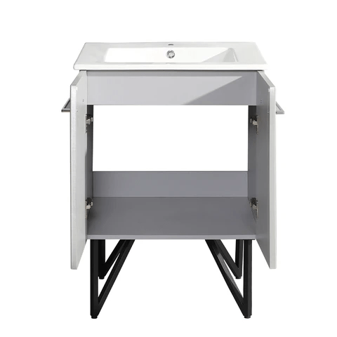 Annecy 24" Bathroom Vanity in Brushed Grey - SM-BV232