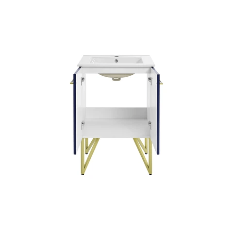 Annecy 24" Bathroom Vanity in Navy Blue - SM-BV212NB
