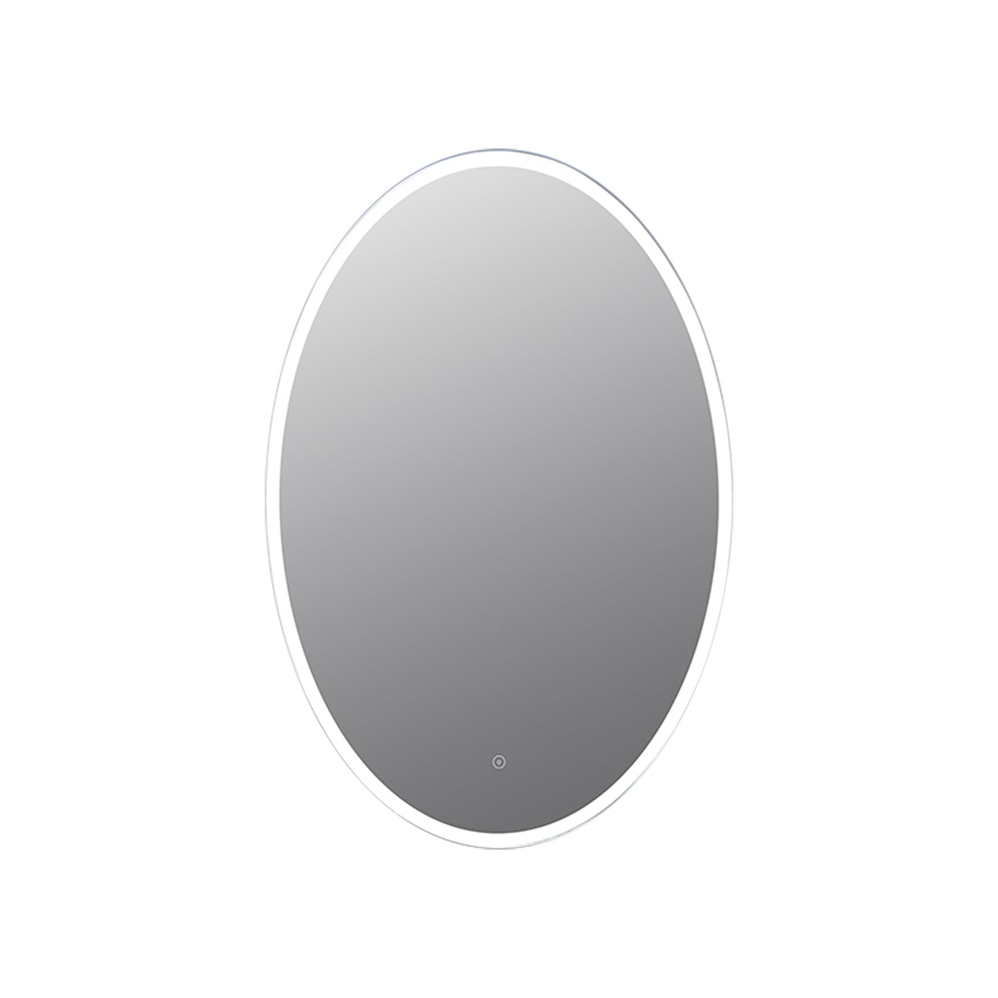 Matera 24' Oval Frameless Modern LED Bathroom Vanity Mirror
