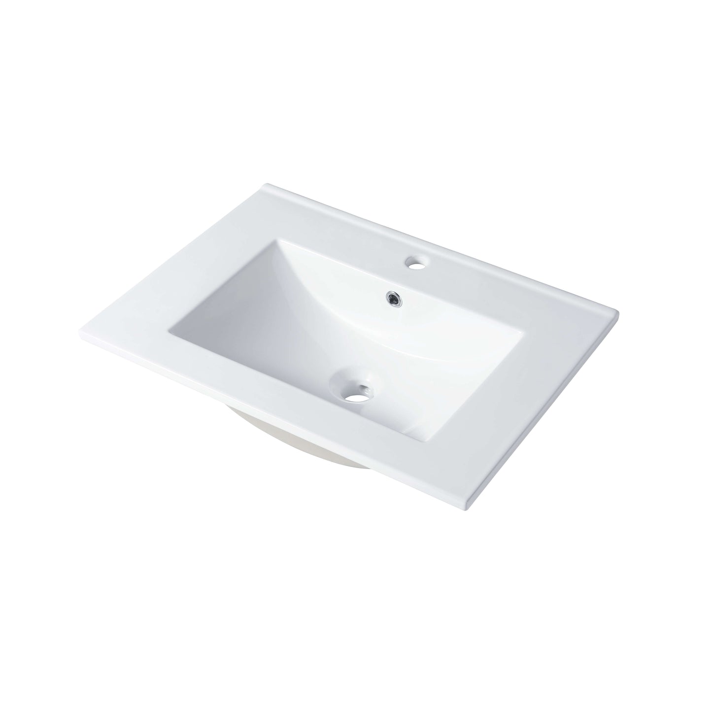 Ceramic Basin 24″ X 18″ Top-Mount Rectangular – C04 2418