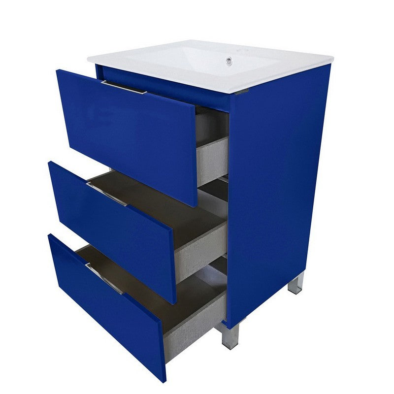 EVIVA Malmo 32 Inch by 14 Inch Freestanding Bathroom Vanity