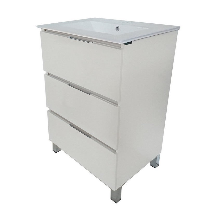 EVIVA Malmo 20 Inch by 14 Inch Freestanding Bathroom Vanity