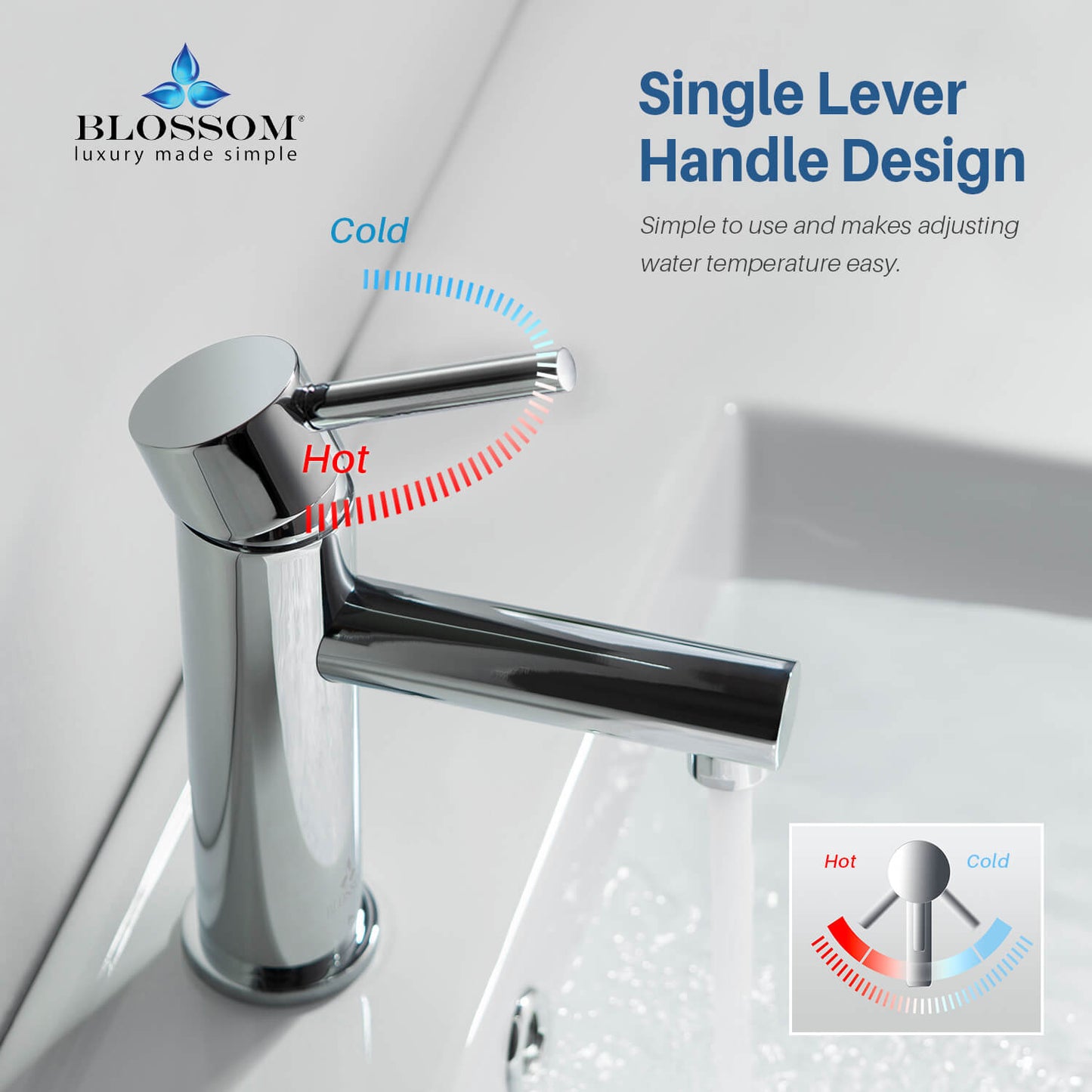 Single Handle Lavatory Faucet – F01 116
