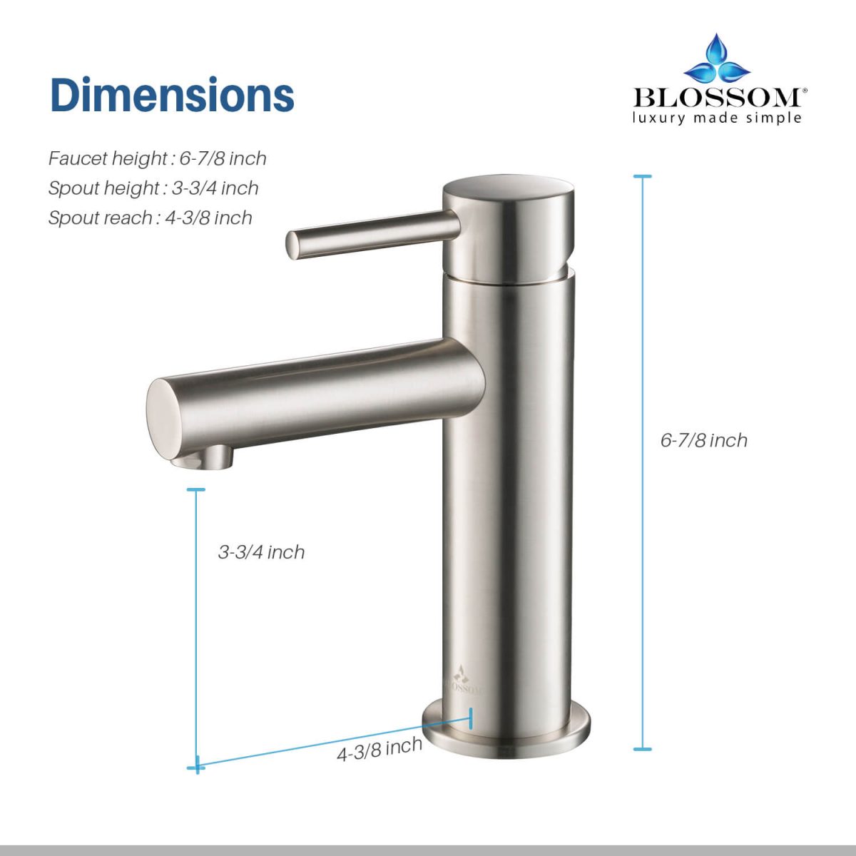 Single Handle Lavatory Faucet – F01 116