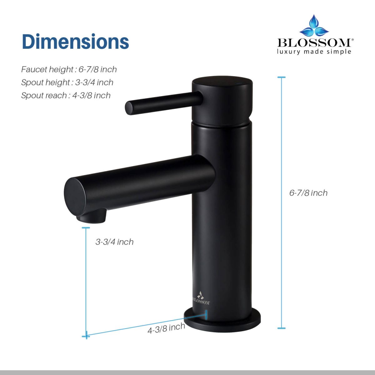 Single Handle Lavatory Faucet – F01 116