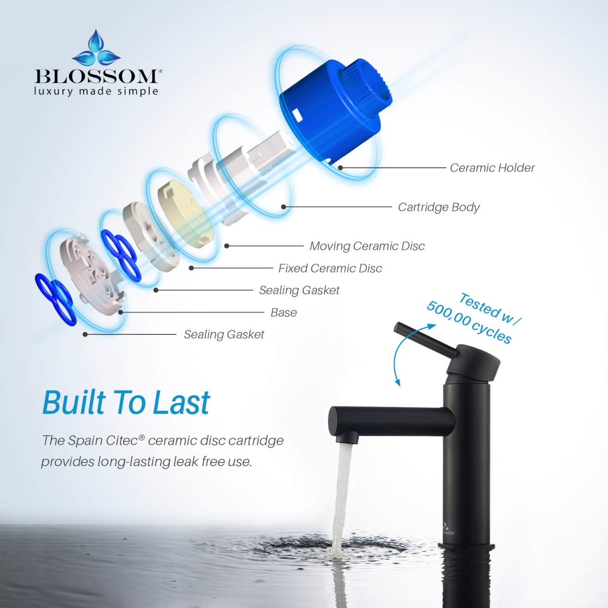 Single Handle Lavatory Faucet – F01 116