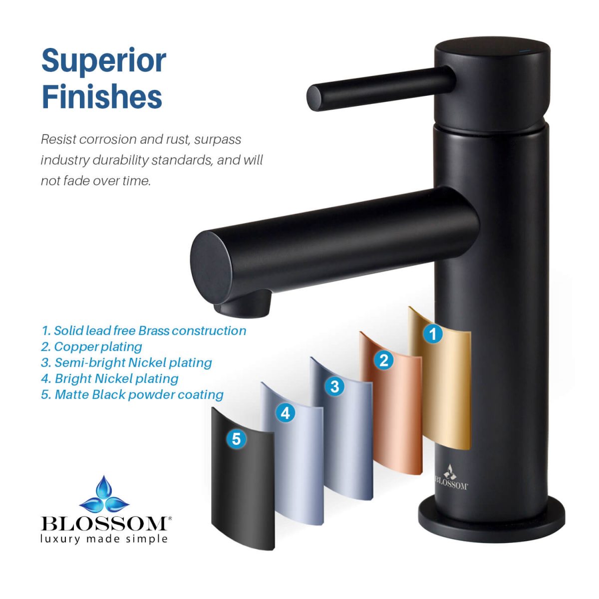 Single Handle Lavatory Faucet – F01 116