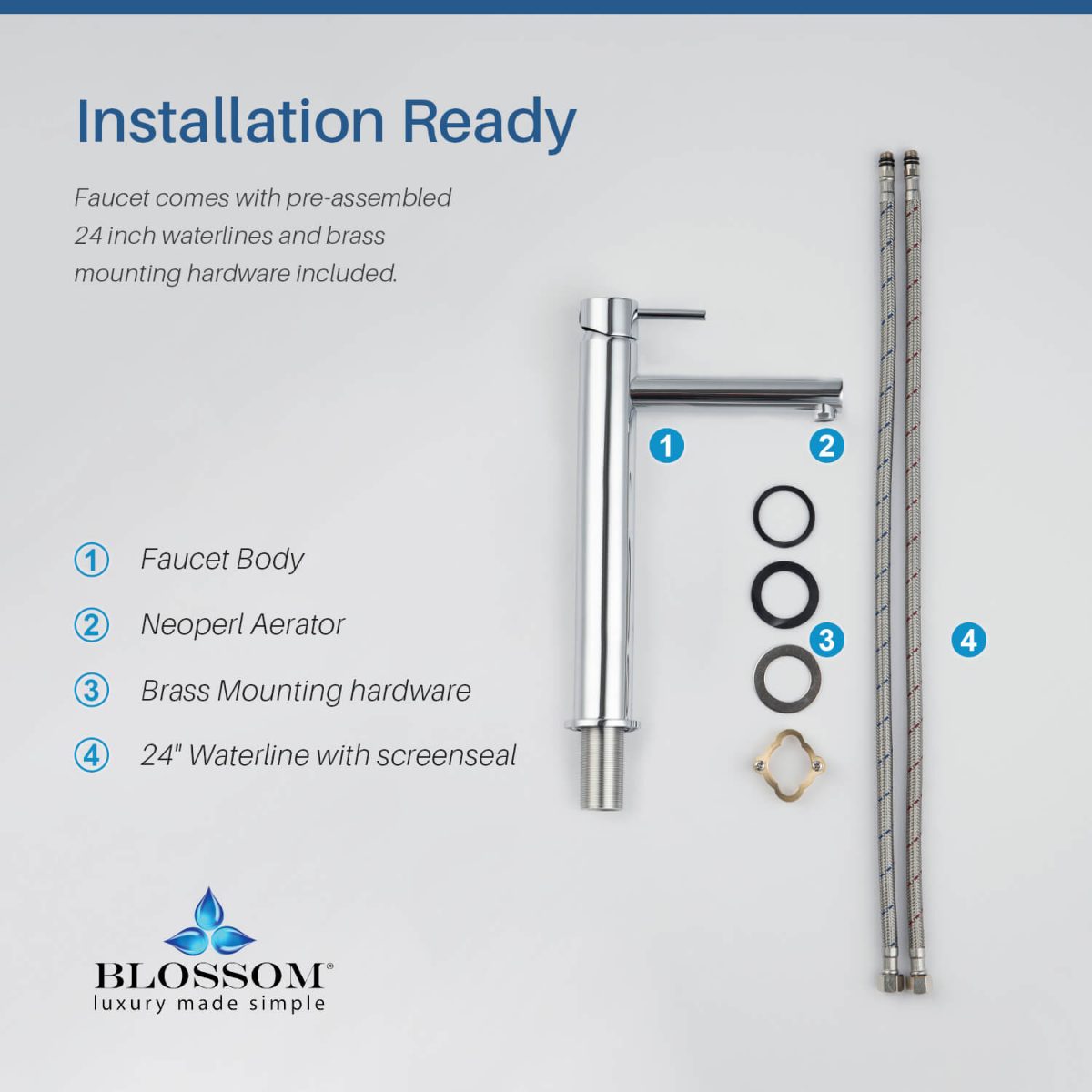 Single Handle Lavatory Faucet – F01 117