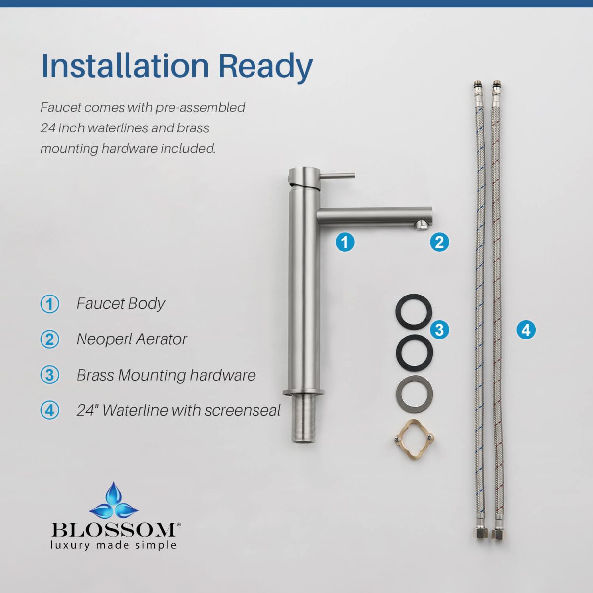 Single Handle Lavatory Faucet – F01 117