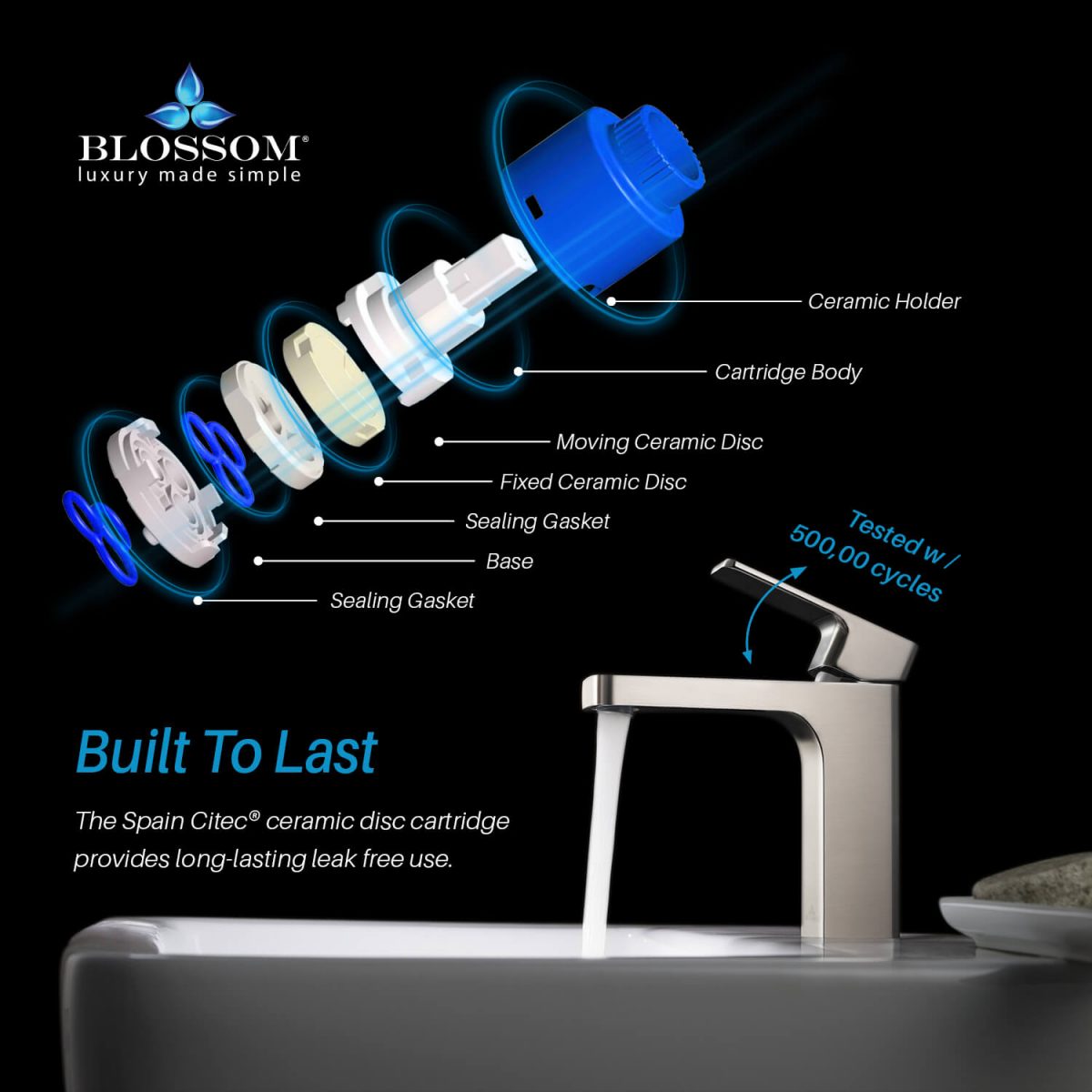 Single Handle Lavatory Faucet – F01 118