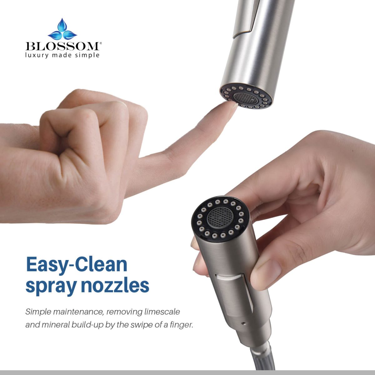 Single Handle Pull Down Kitchen Faucet – F01 206