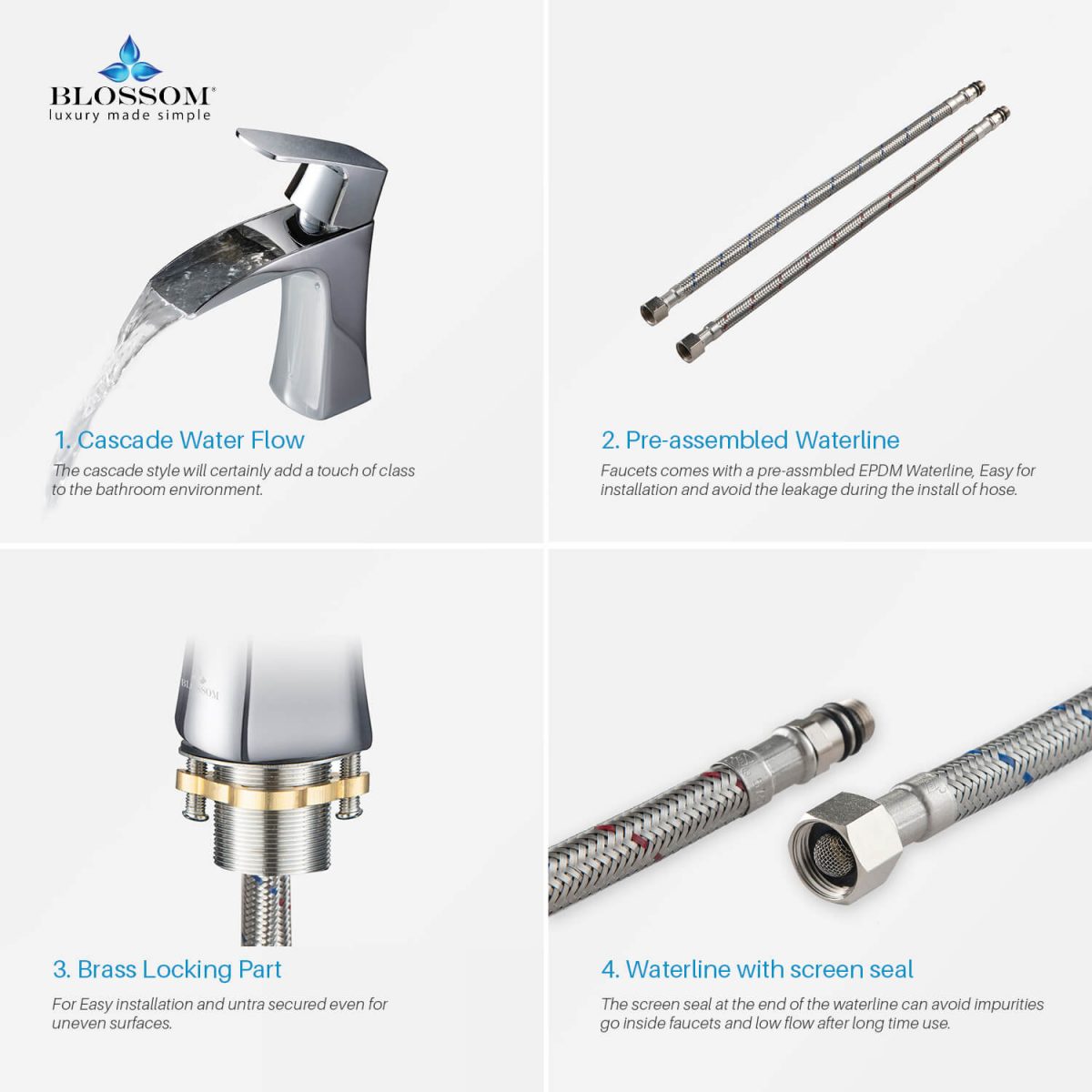 Single Handle Lavatory Faucet – F01 301