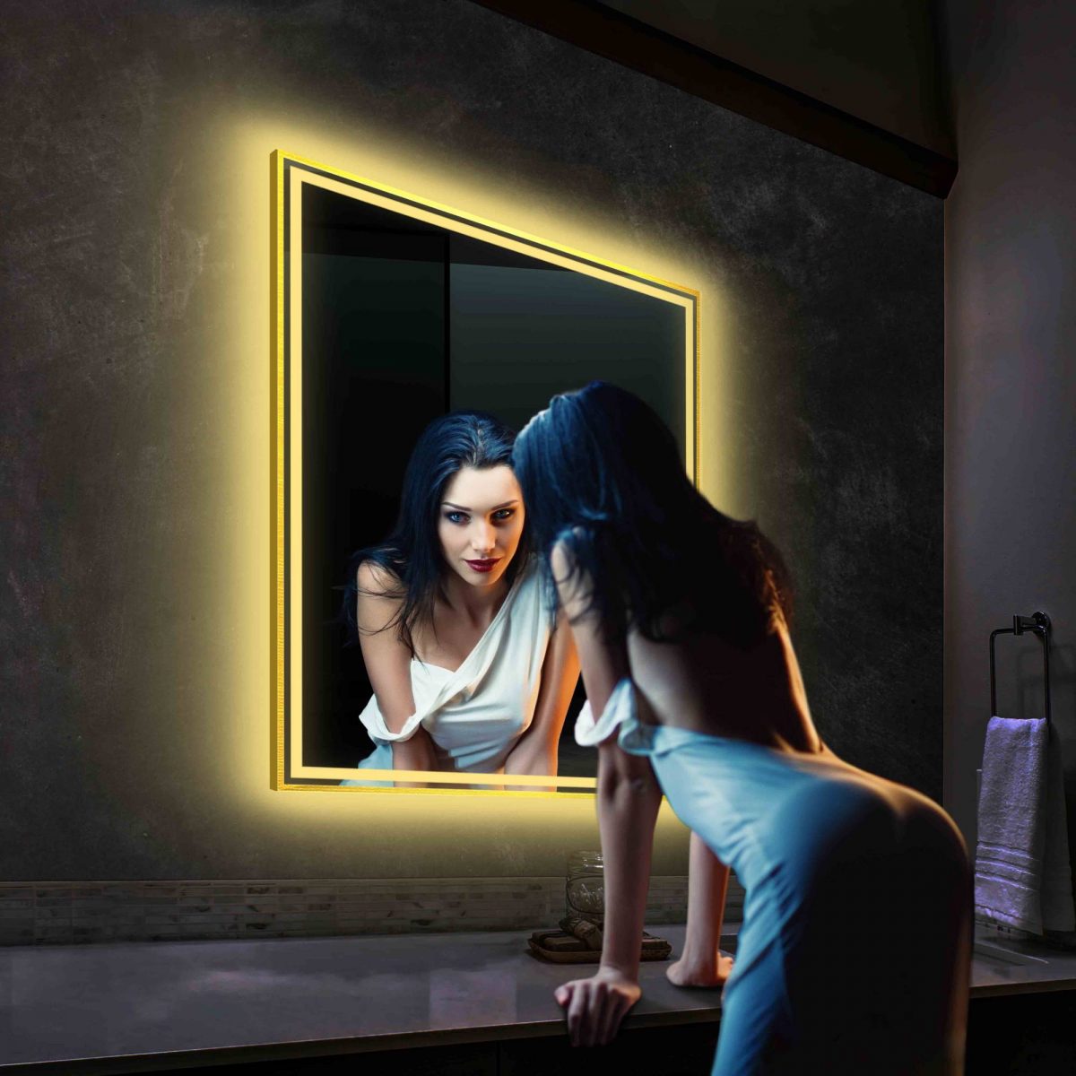 Stellar 30 Inch LED Mirror
