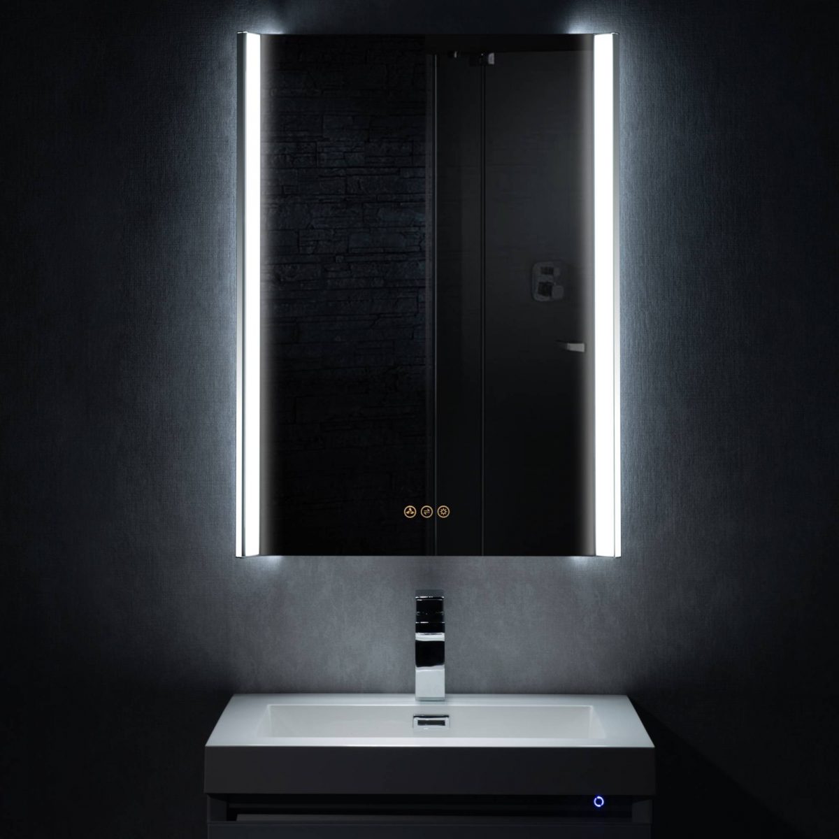 Binary 24″ LED Mirror