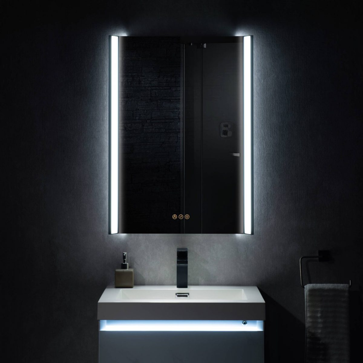 Binary 24″ LED Mirror