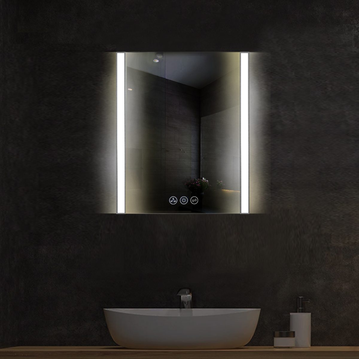 Binary 24″ LED Mirror