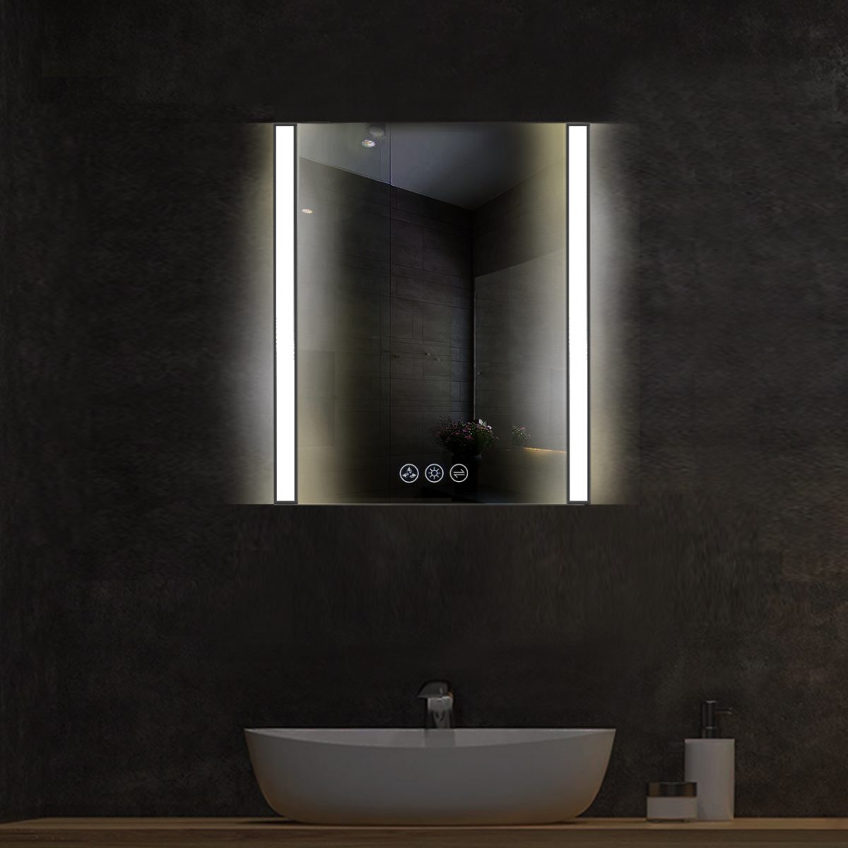 Binary 24″ LED Mirror