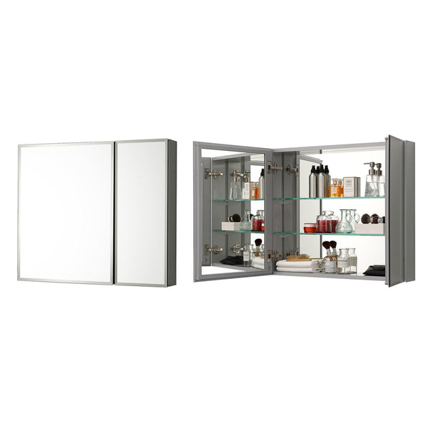 Aluminum Medicine Cabinet with Mirror – MC8 2526