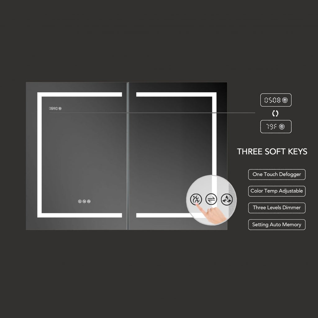 Asta – 48 Inches LED Medicine Cabinet