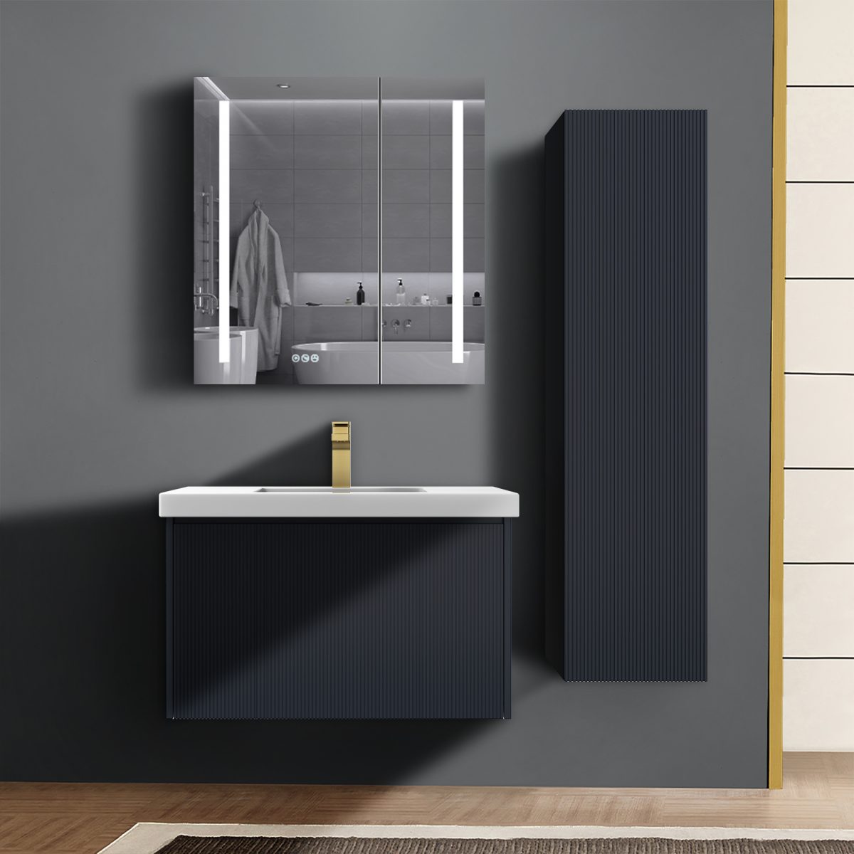 Positano 12″ Side Cabinet