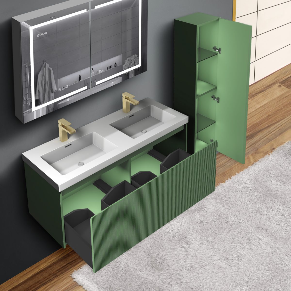 Positano 12″ Side Cabinet