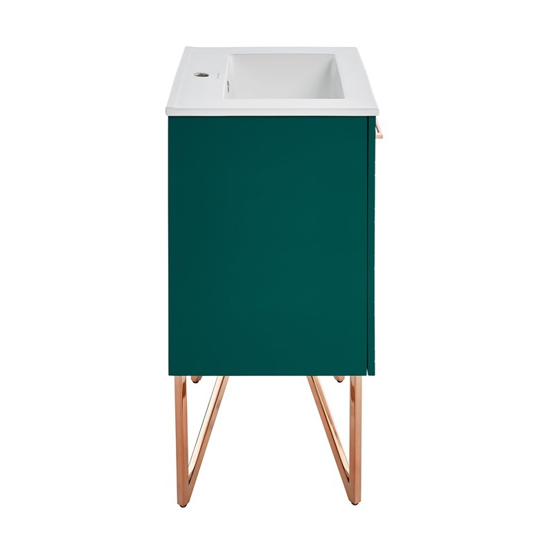 Annecy 24" Bathroom Vanity in Barracuda Teal - SM-BV253T