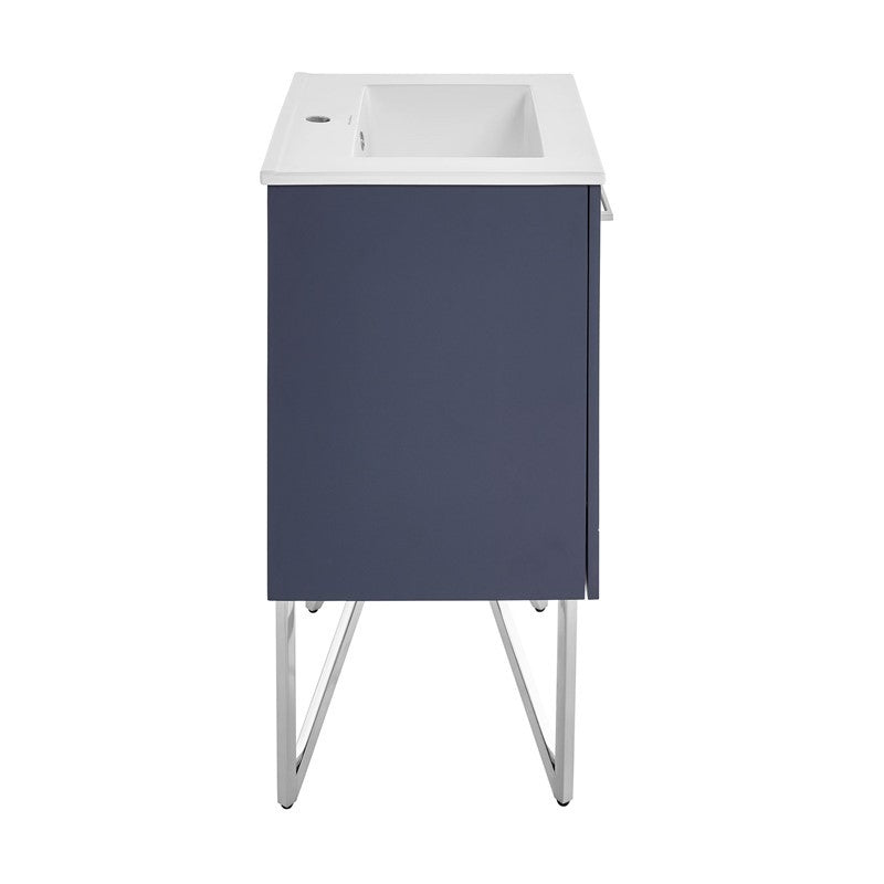 Annecy 24" Bathroom Vanity in Cinder Purple - SM-BV258E