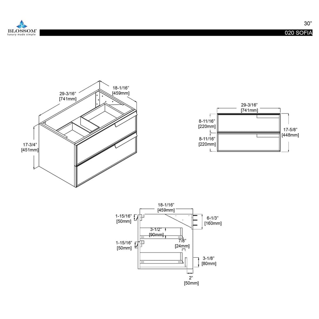 Sofia 30 Inch Vanity