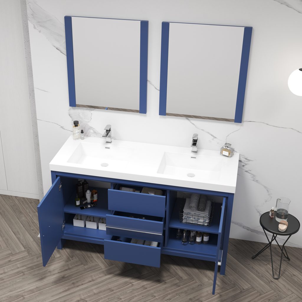 Milan 60 Inch Vanity