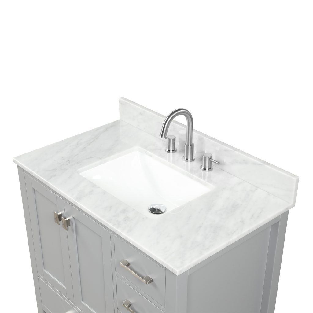 36″ Countertop – Carrara Marble – CT5 3622 03