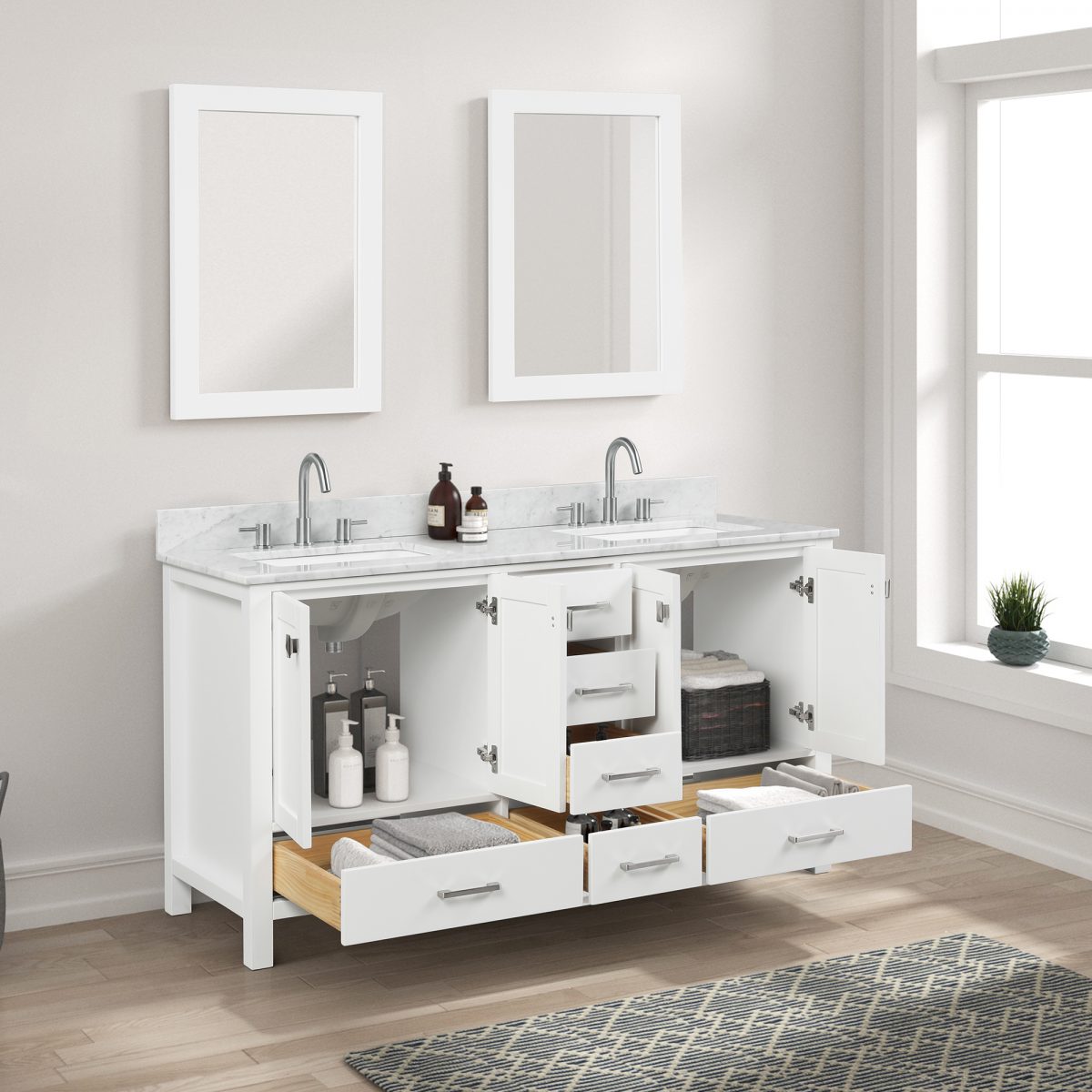 Geneva 60″ Vanity