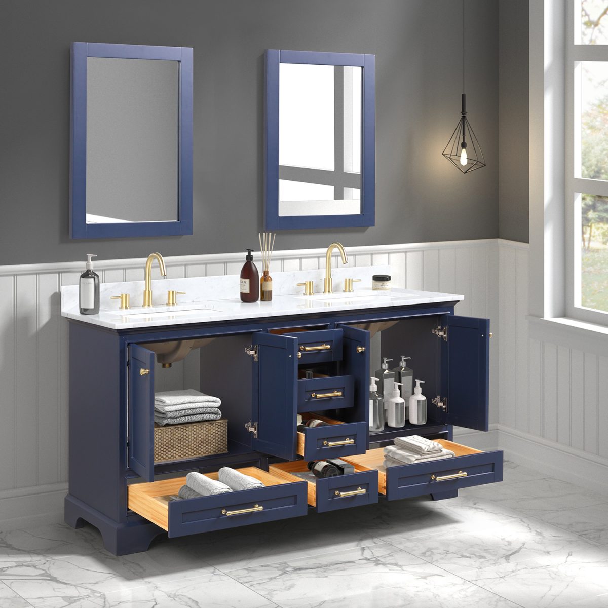 Copenhagen 60″ Vanity