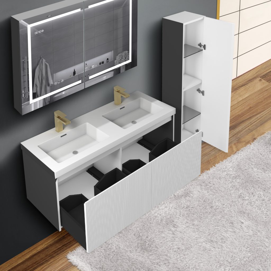 Positano 48″ Double Vanity