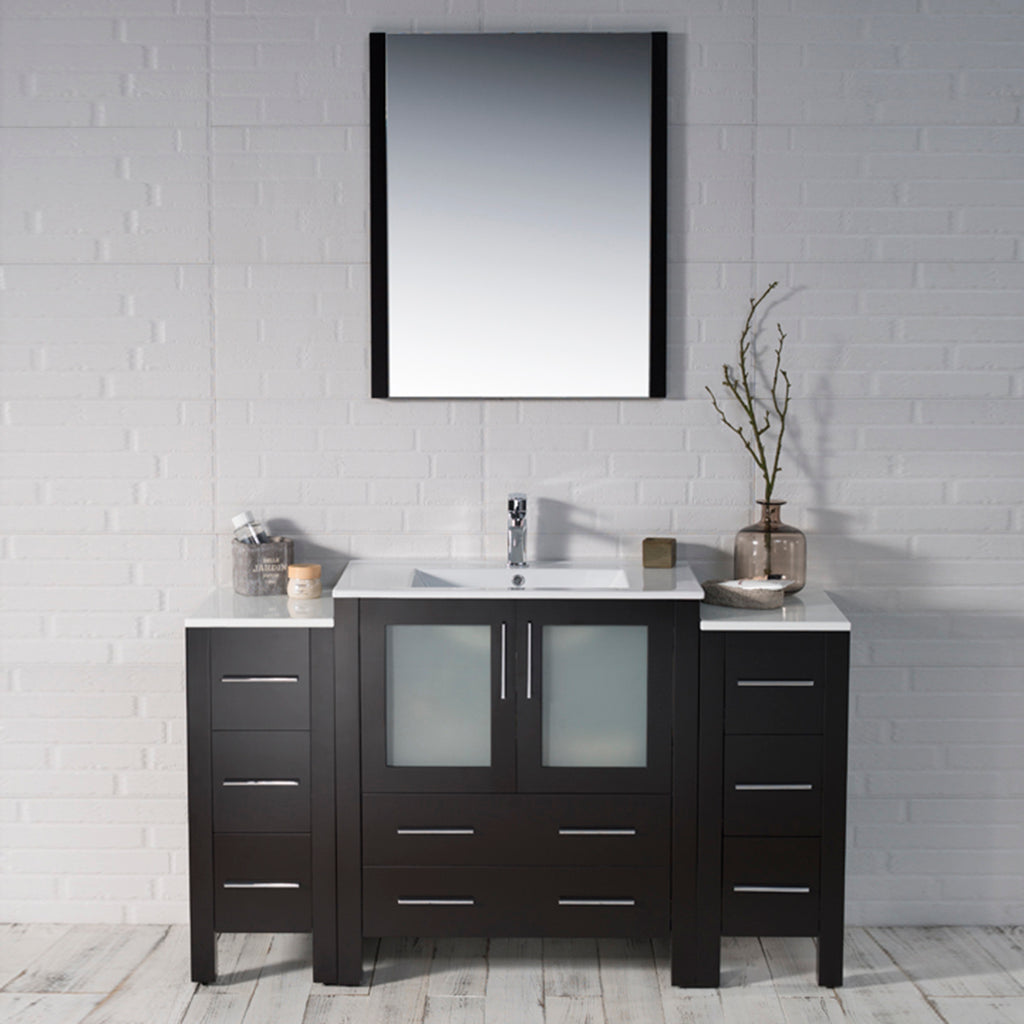 Sydney 54 Inch Vanity with Side Cabinet