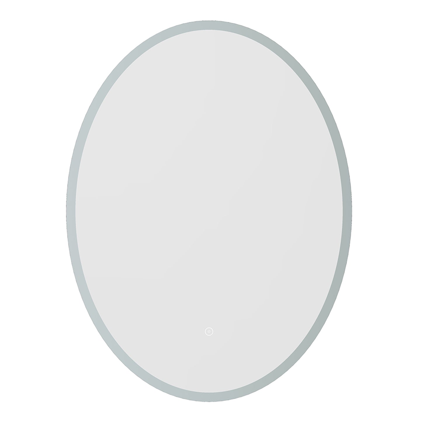 Matera 24' Oval Frameless Modern LED Bathroom Vanity Mirror