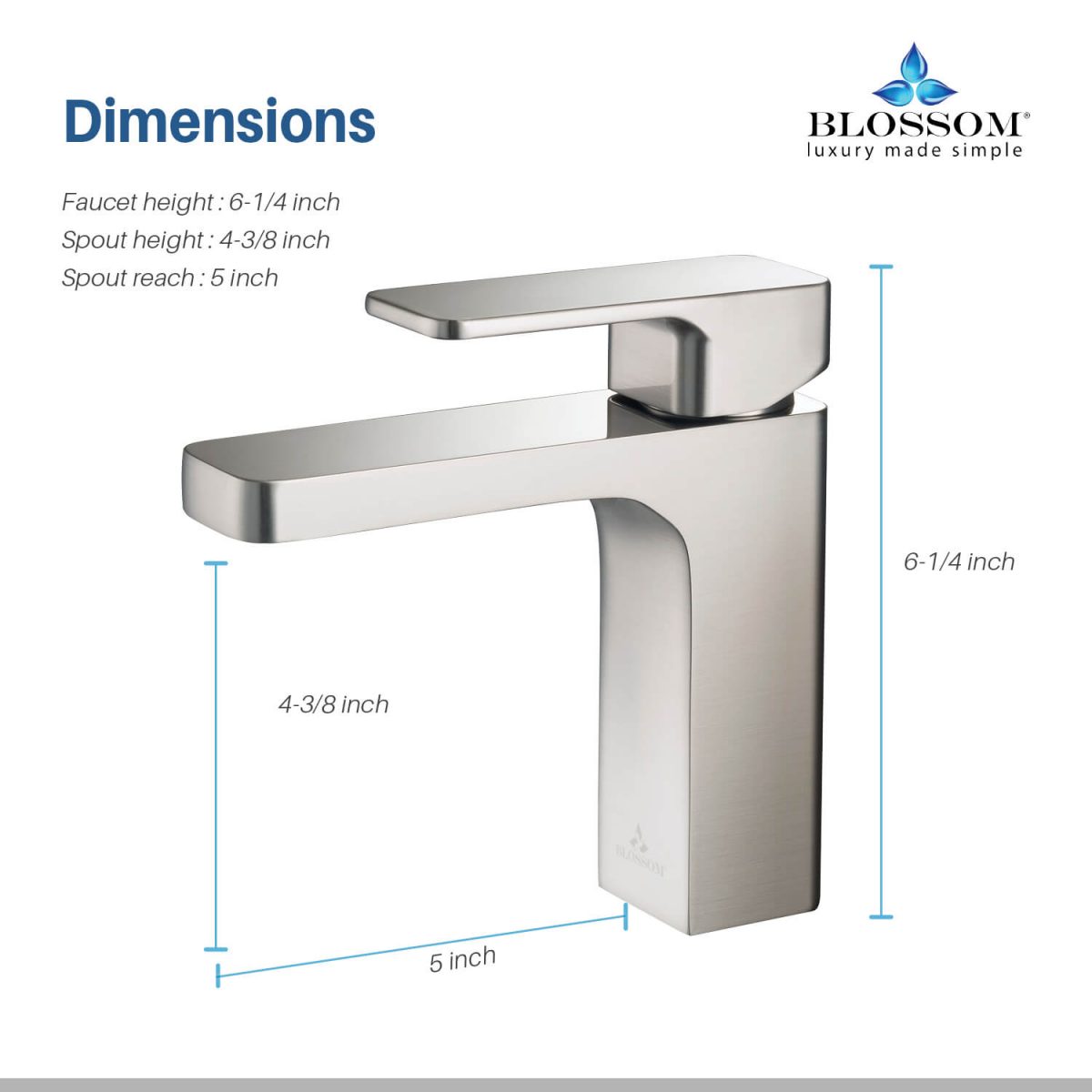 Single Handle Lavatory Faucet – F01 118