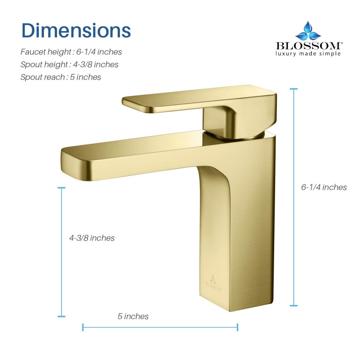 Single Handle Lavatory Faucet – F01 118