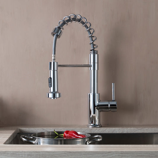 Single Handle Pull Out Kitchen Faucet – F01 205