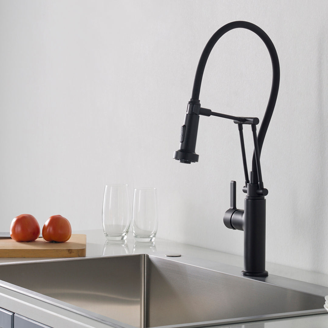 Single Handle Pull Out Kitchen Faucet – F01 208