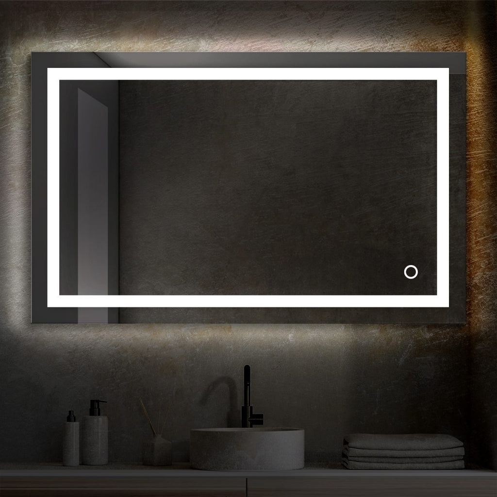 Lyra 48 x 30 Inch LED Mirror