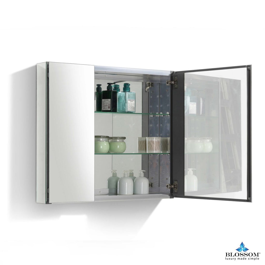 25″ Aluminum Medicine Cabinet with Mirror – MC7 2526